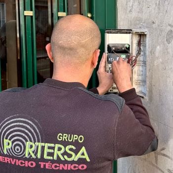 instalando videoportero en Madrid