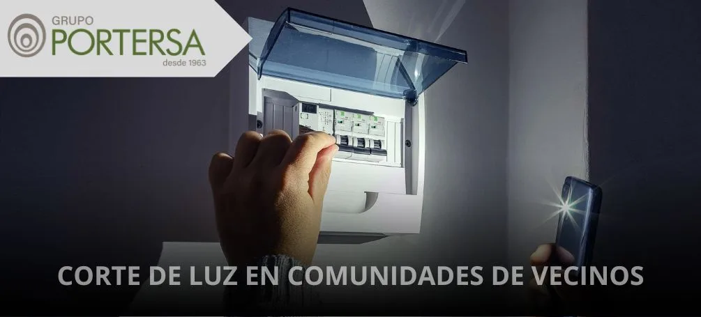 Corte de luz en comunidades de vecinos