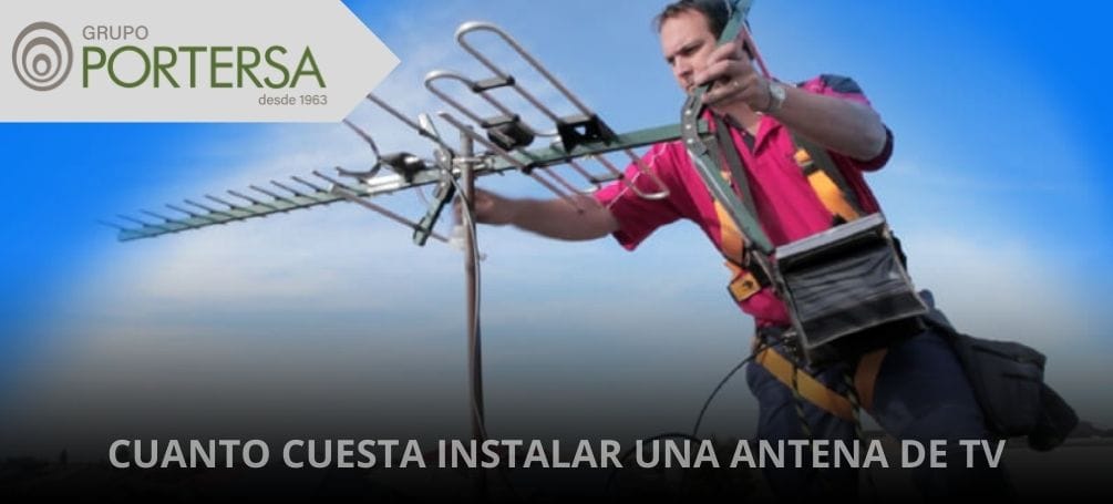 Precio instalacion antena tv