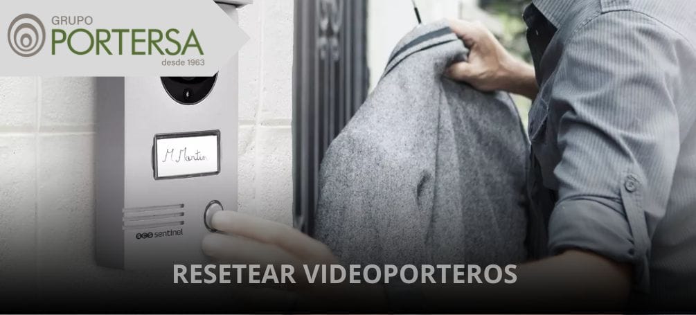 videoporteros resetear