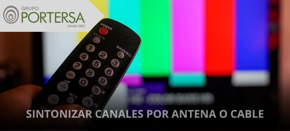 Sintoniza cables por antena o cable
