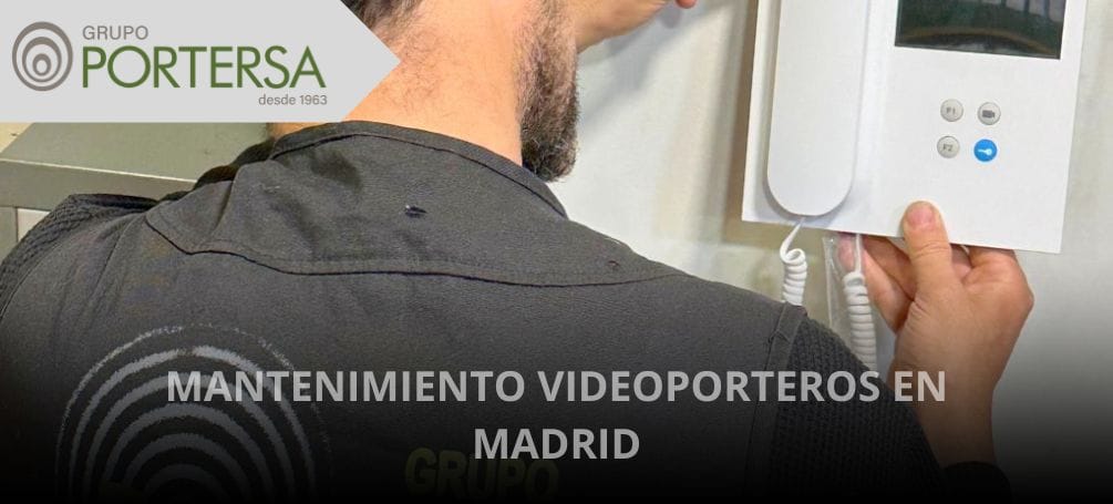 mantenimiento videoporteros en madrid