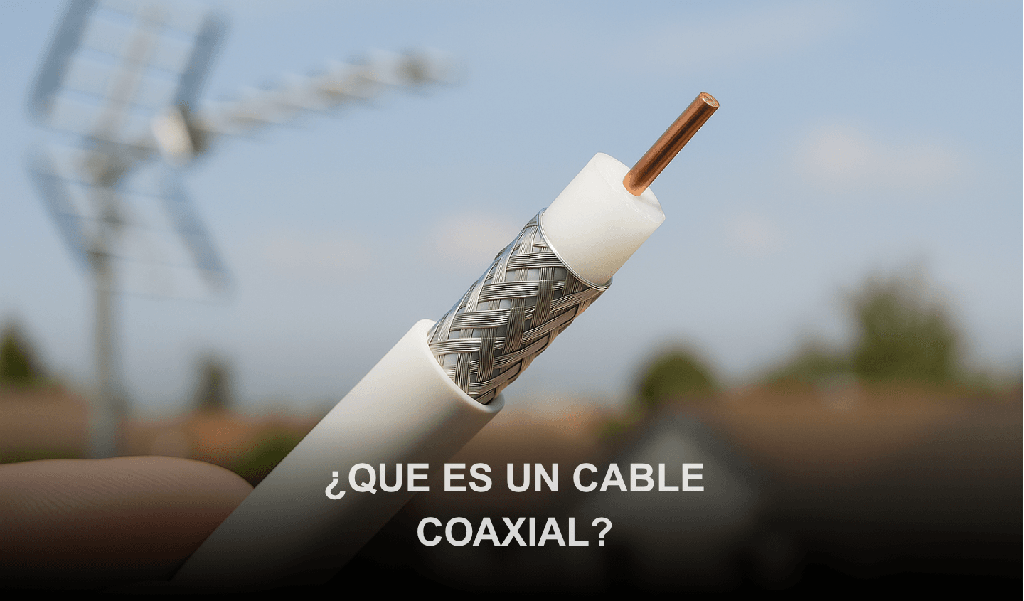 que es un cable coaxial